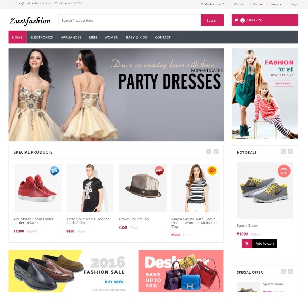 ecommerce website design company in delhi